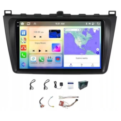 MAZDA 6 II 2008-2013 ANDROID GPS USB WIFI BLUETOOTH CARPLAY ANDROID AUTO 4GB 64GB Q9 QLED